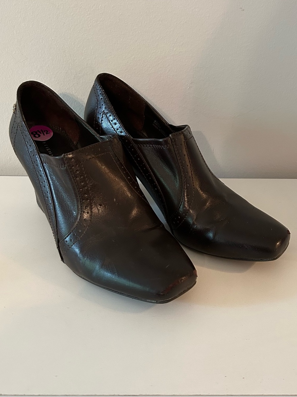 Aigner Women’s Brown Leather Slip-On Shoe